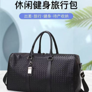 新款跨境休闲时尚旅行包便携干湿分离单肩包大容量手提旅行健身包