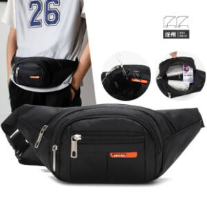 新款防水运动腰包男女多功能收银包登山斜挎包户外骑行男手机包包