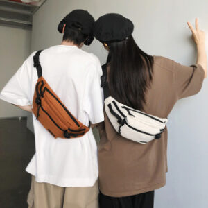 新款时尚百搭潮流斜挎包户外旅行通勤耐磨胸包大容量防泼水运动包