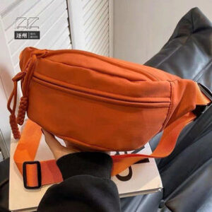 简约斜挎包胸包时尚休闲包女2025新款情侣包包运动百搭日系风腰包